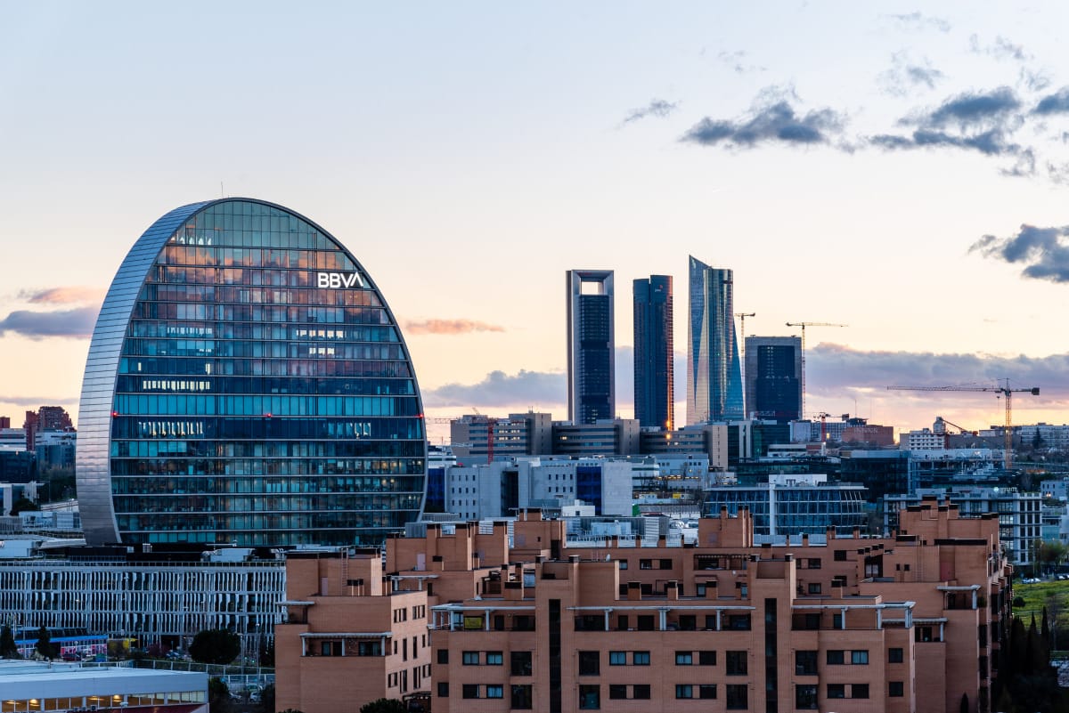 Ciudad BBVA y Cuatro Torres