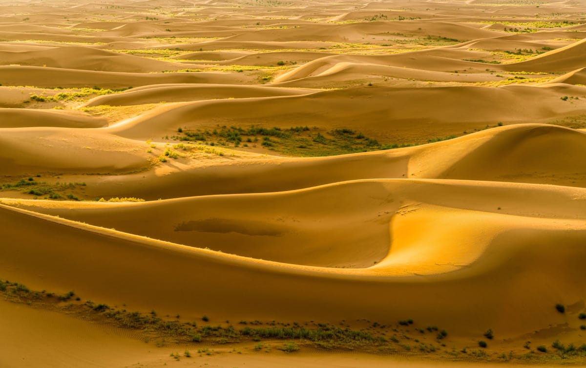 Desierto de Badain Jaran