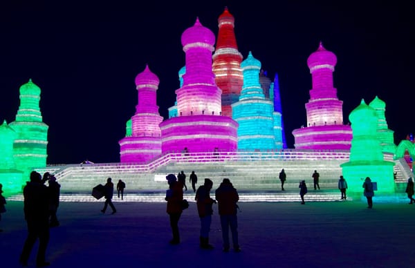 Así es el festival de hielo más grande del mundo