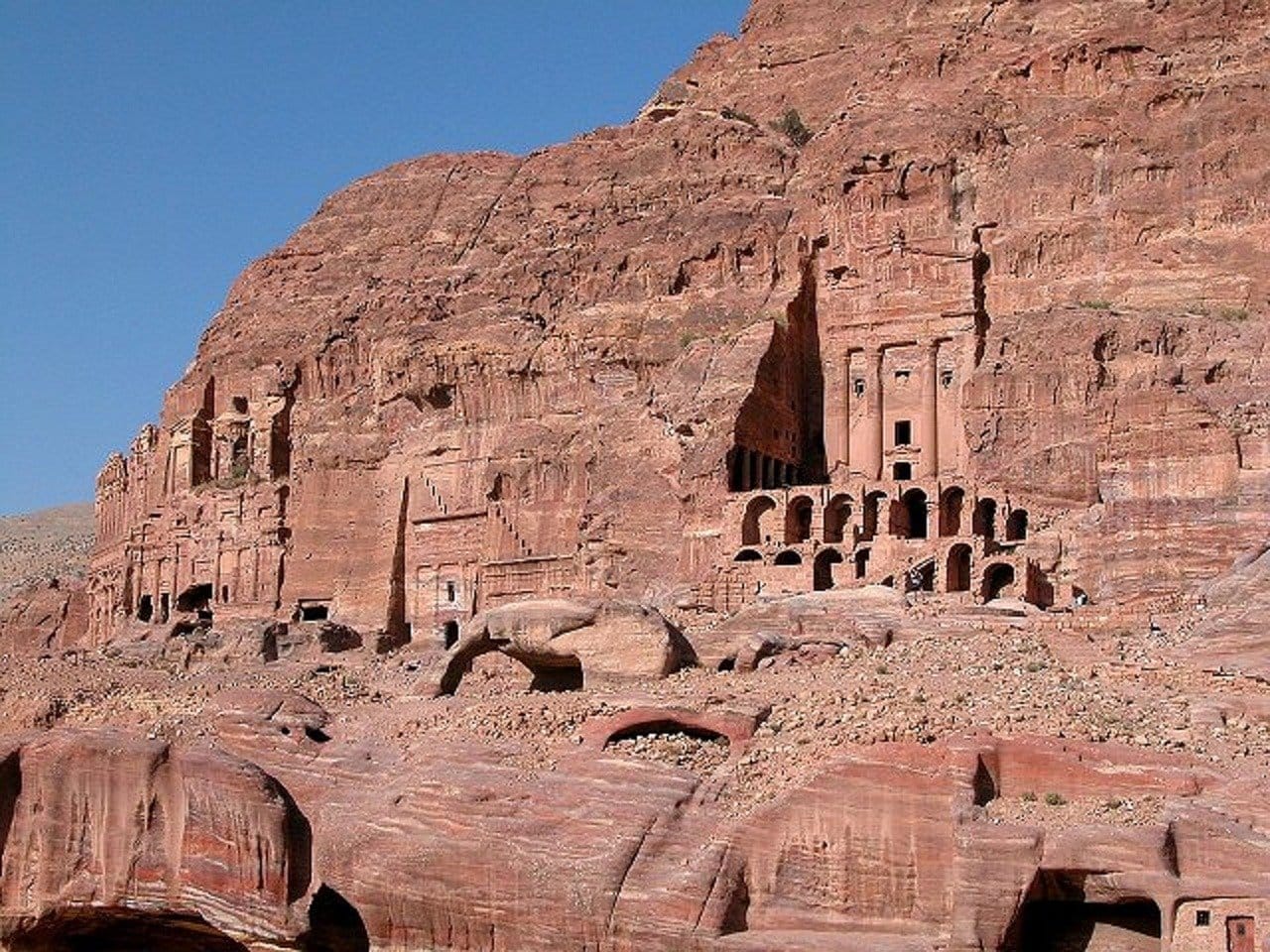 Monumentos en Petra