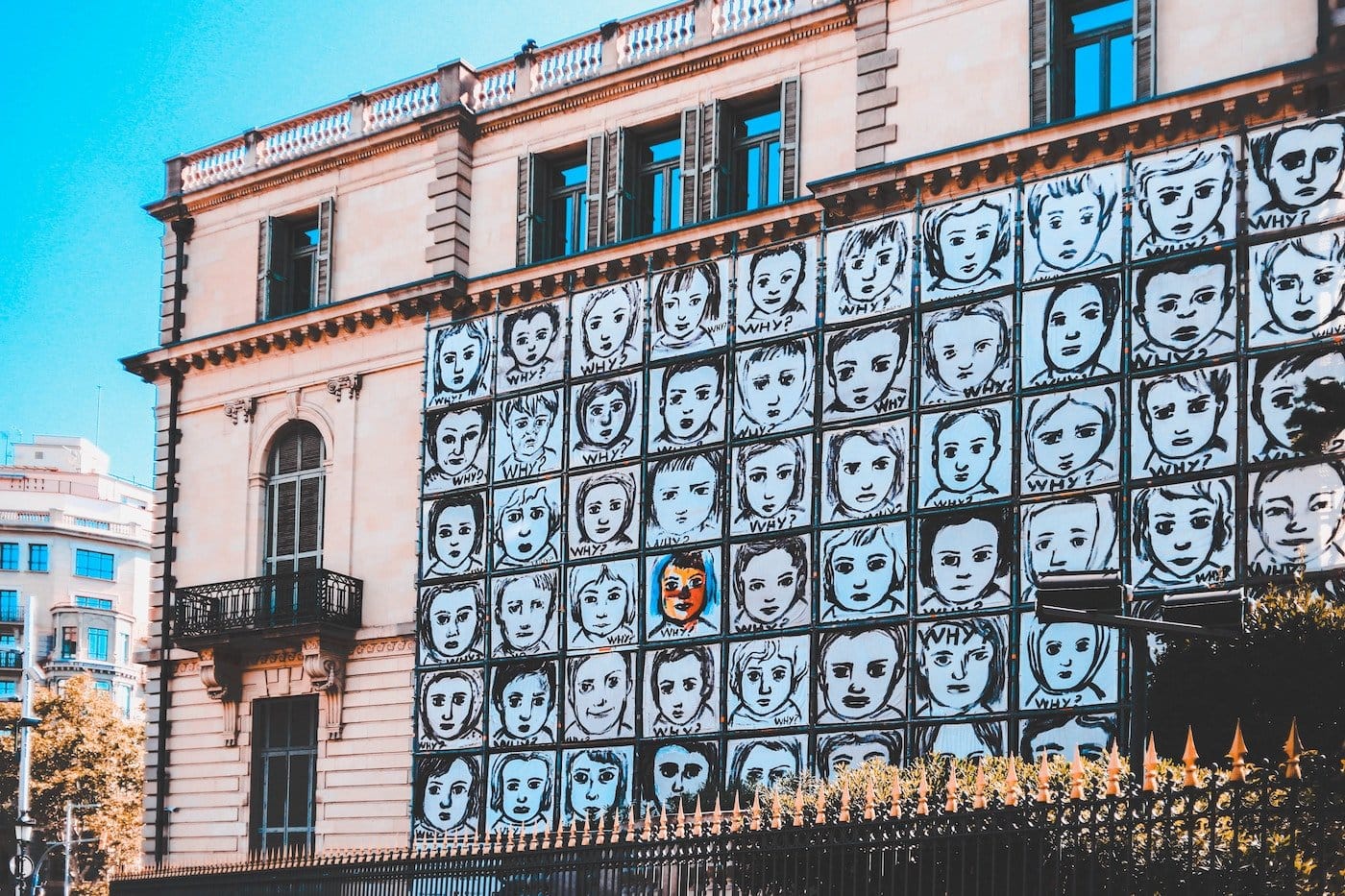 Arte urbano en Barcelona - Foto de Anastasia Dulgier