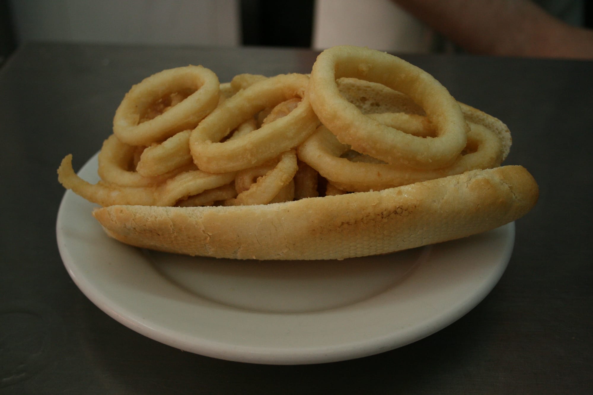 bocadillo de calamares