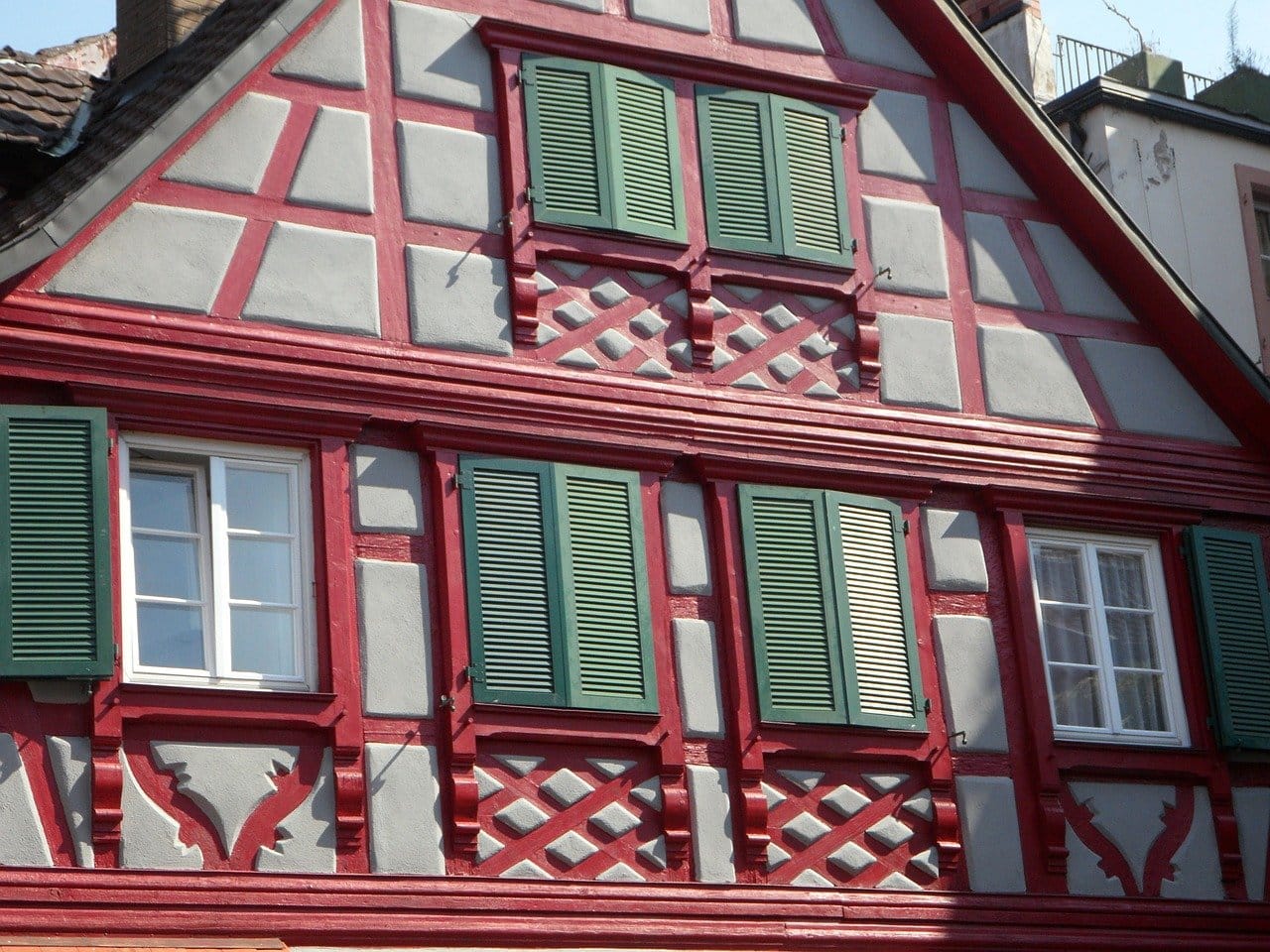 Casita típica del centro histórico de Gengenbach