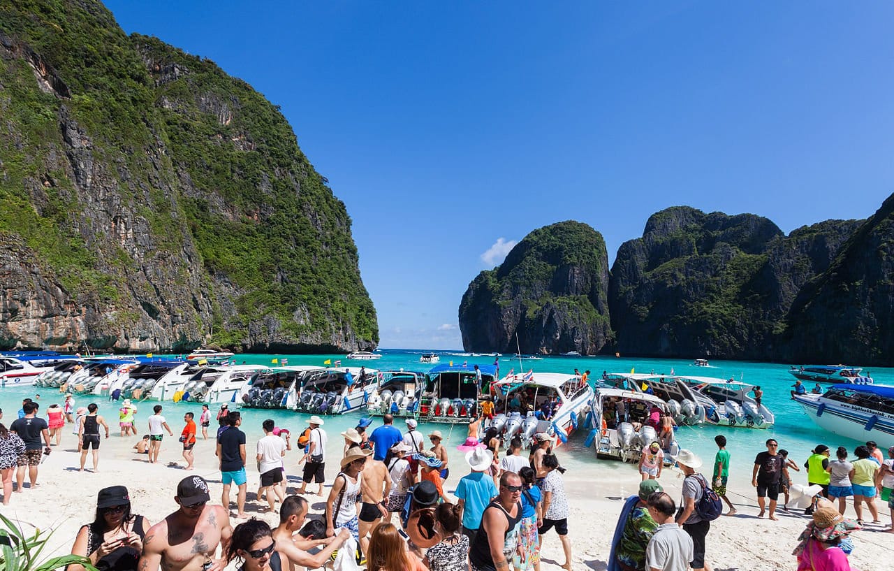 Playa Maya Bay.