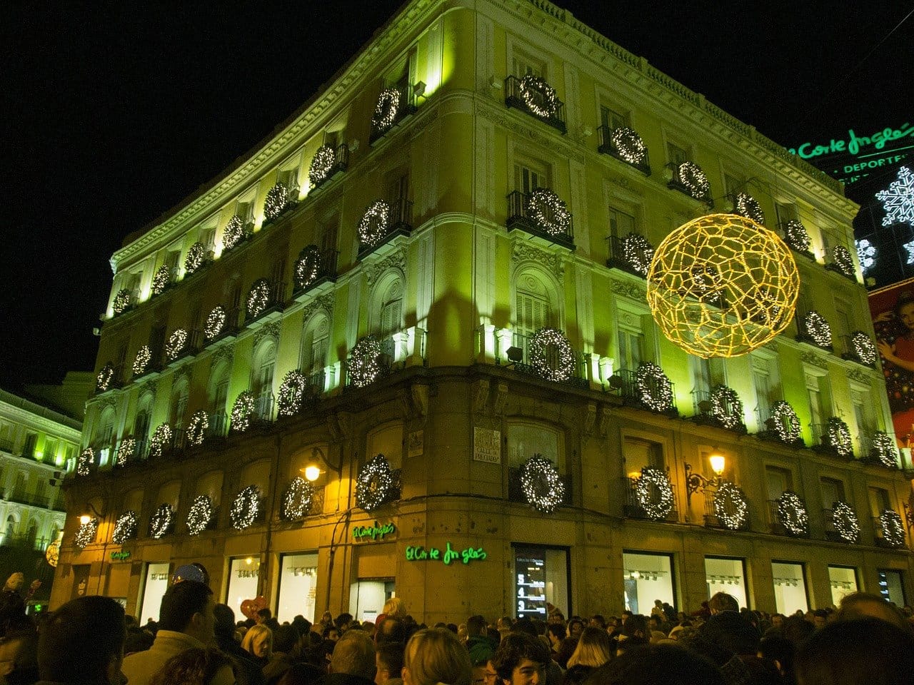 Iluminaciones navideñas en Madrid