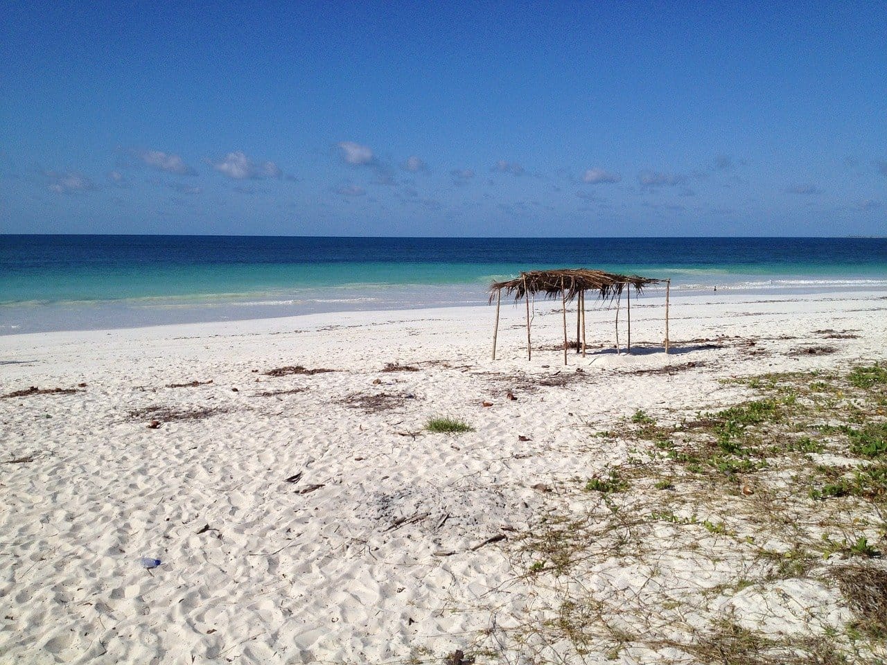 Playa en Mozambique