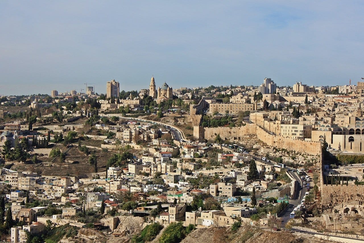 vista de jerusalen en israel