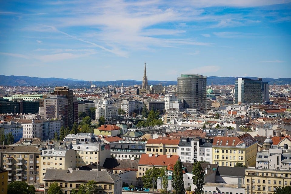 vista panoramica de viena