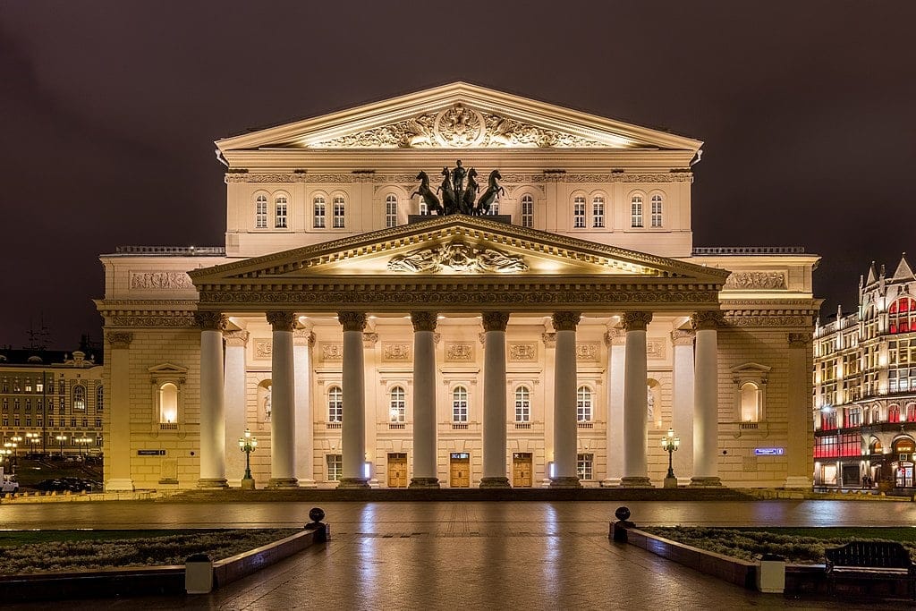 Bolshoi, Moscú, Rusia.