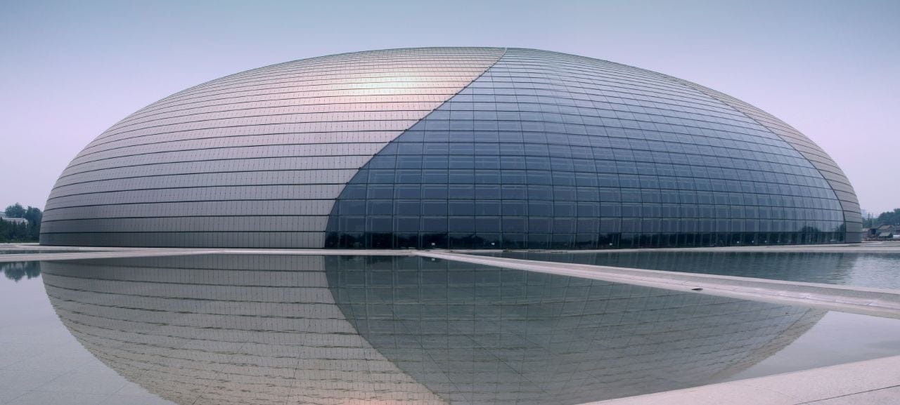 Gran Teatro Nacional, Pekín, China.