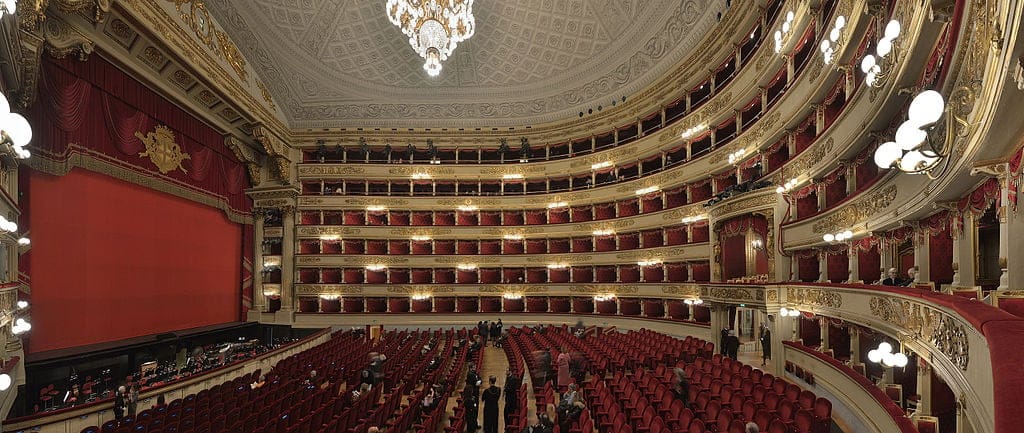 Teatro La Scala, Milán.