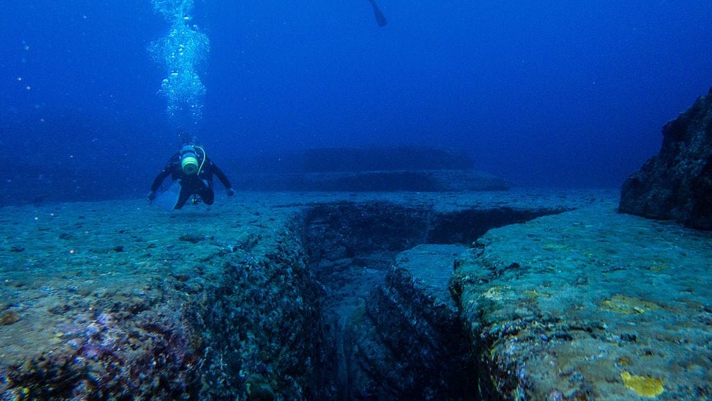 Monumento de Yonaguni, Japón.