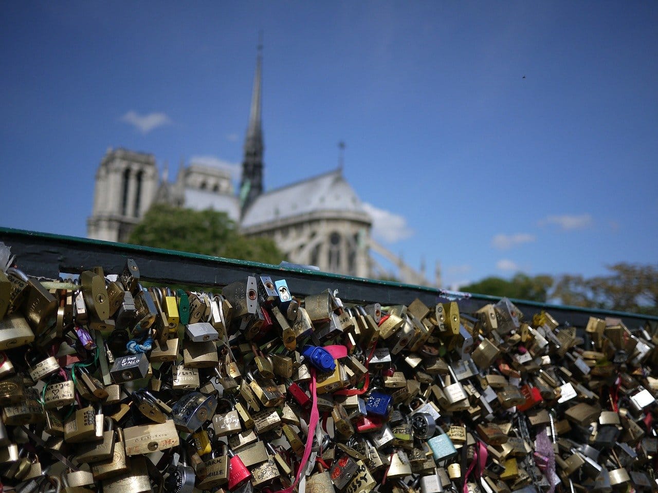 Candados del amor en París