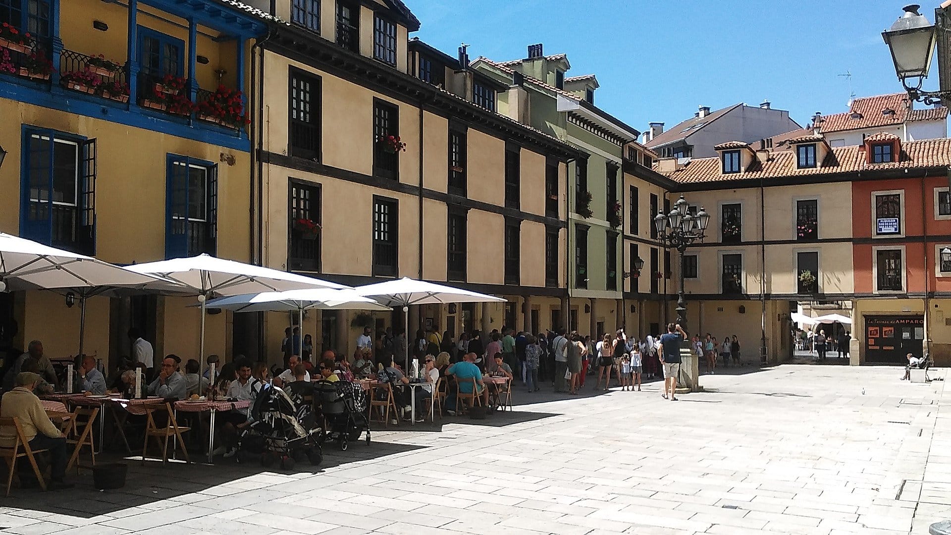 Plaza del Fontán en Oviedo