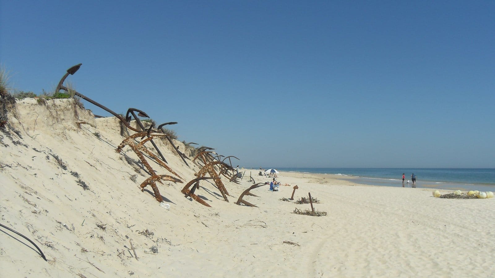 Praia do Barril. Playas del Algarve.