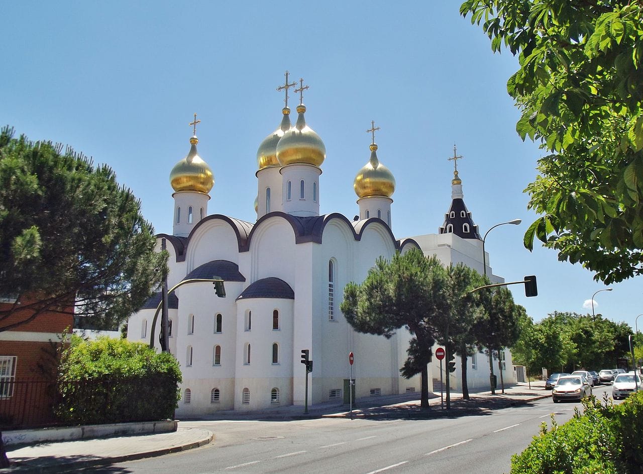 Iglesia ortodoxa rusa en Madrid