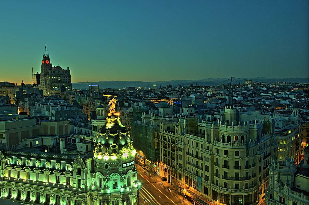 Vistas desde el Círculo de Bellas Artes