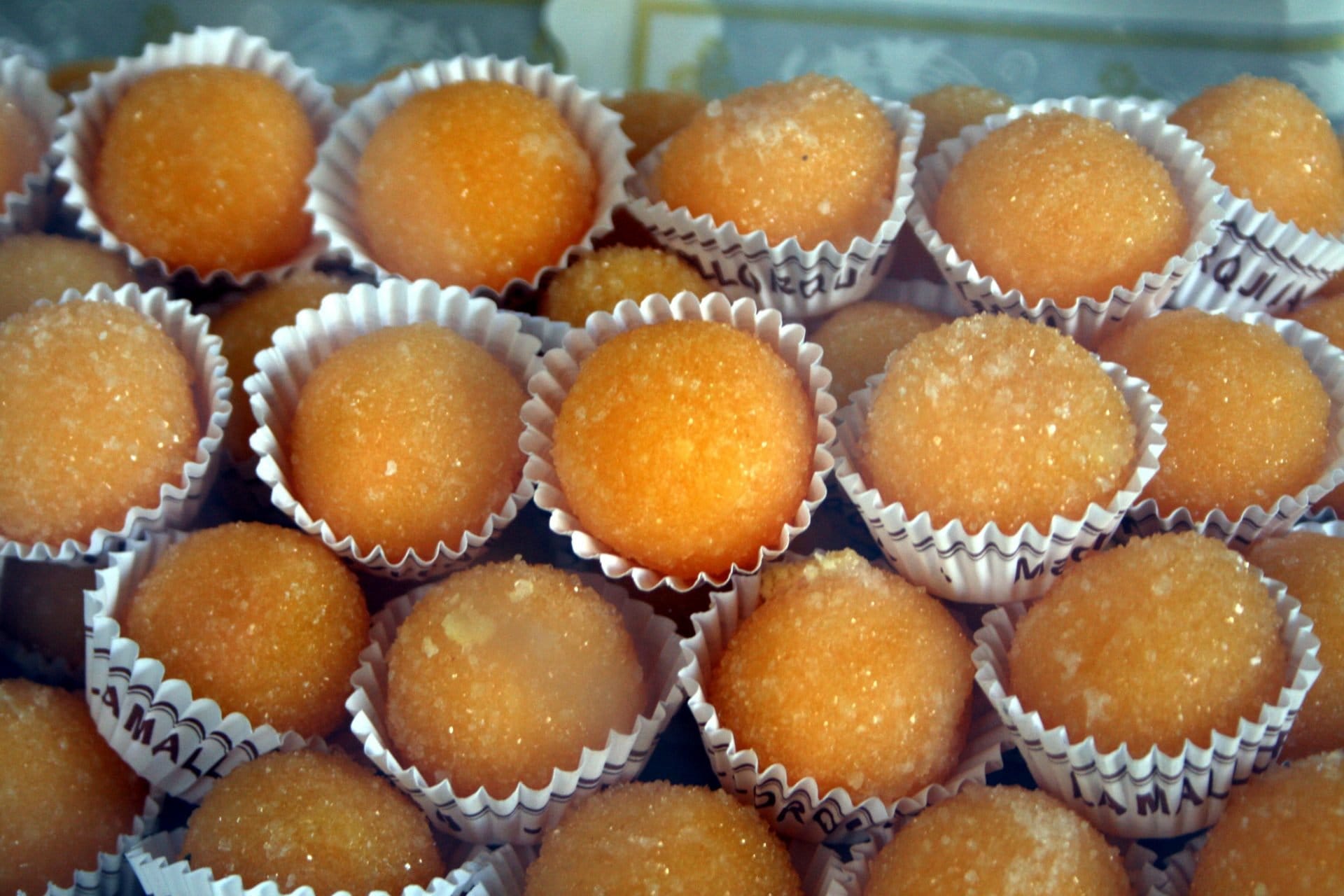 las yemas son un postre que comer en burgos