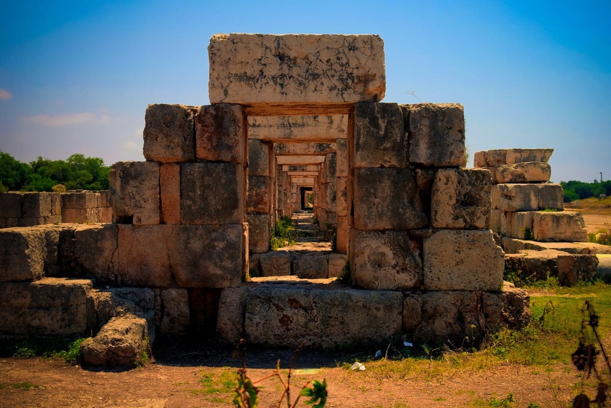 Yacimiento arqueológico en Tiro (Líbano) - Fuente: Depositphotos