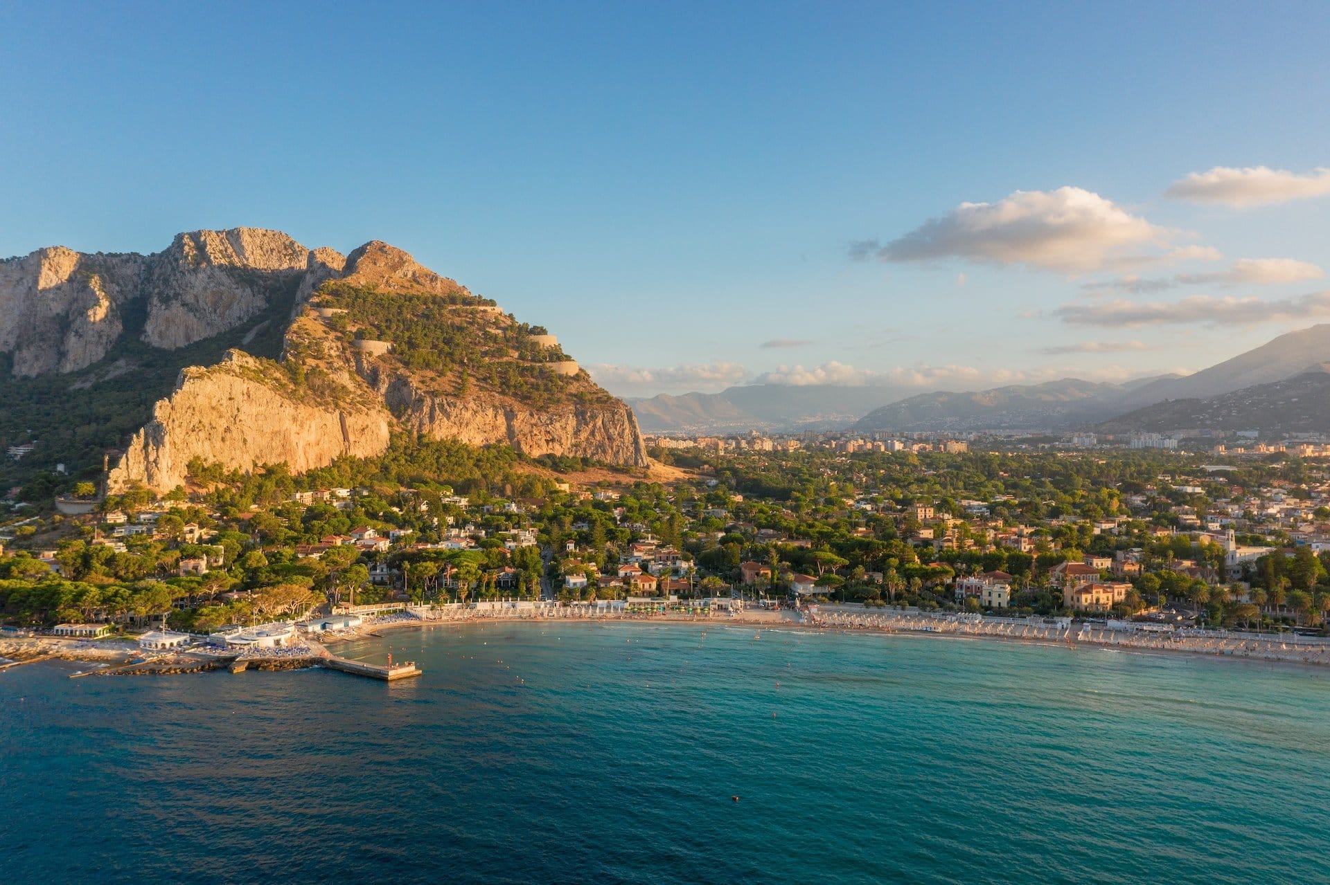 Mondello en Sicilia