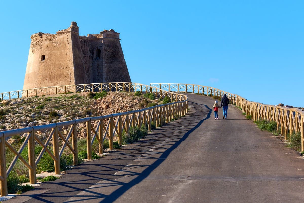 Mesa Roldán en Carboneras - Fuente: Depositphotos