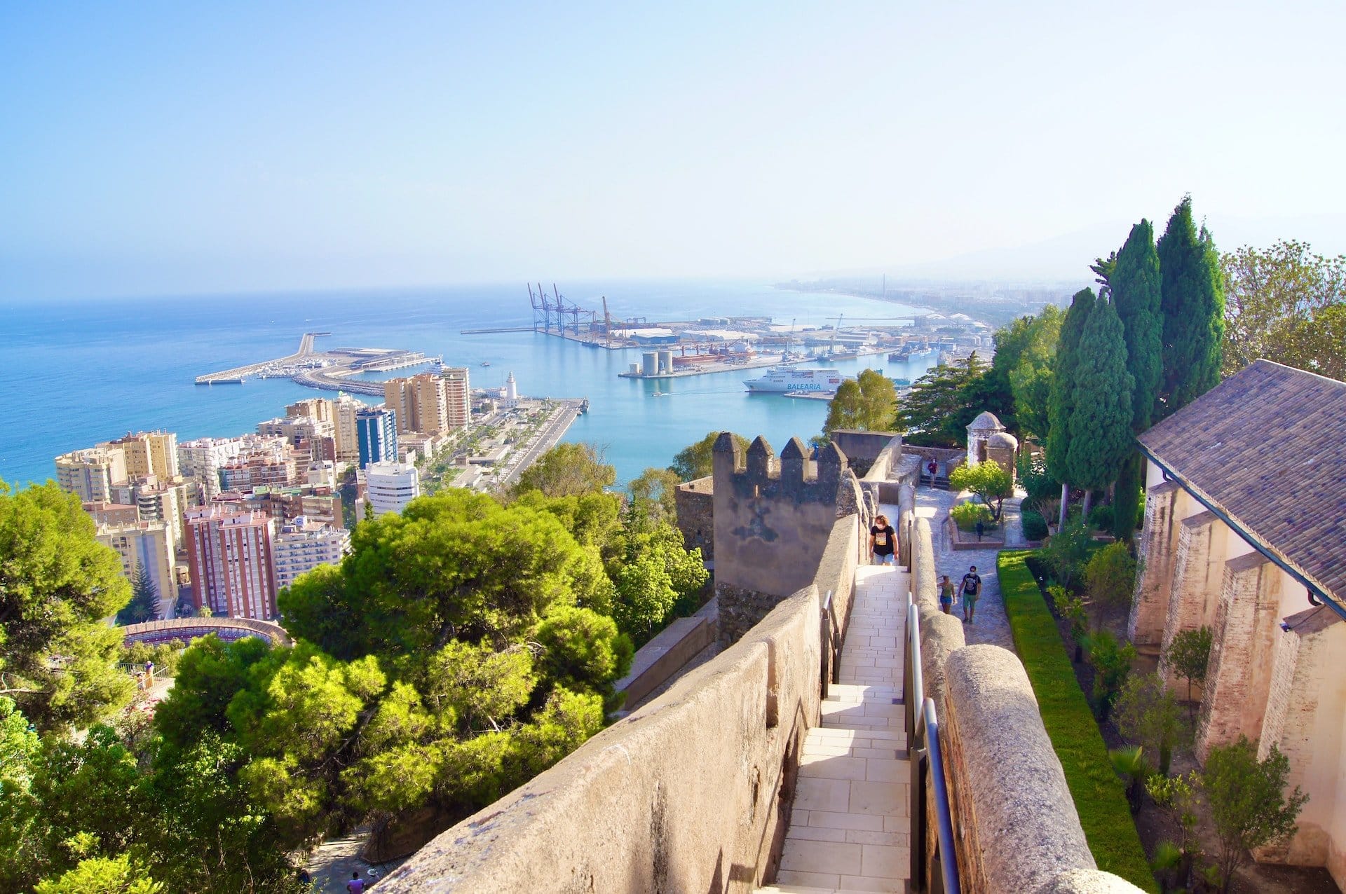 Castillo en Málaga