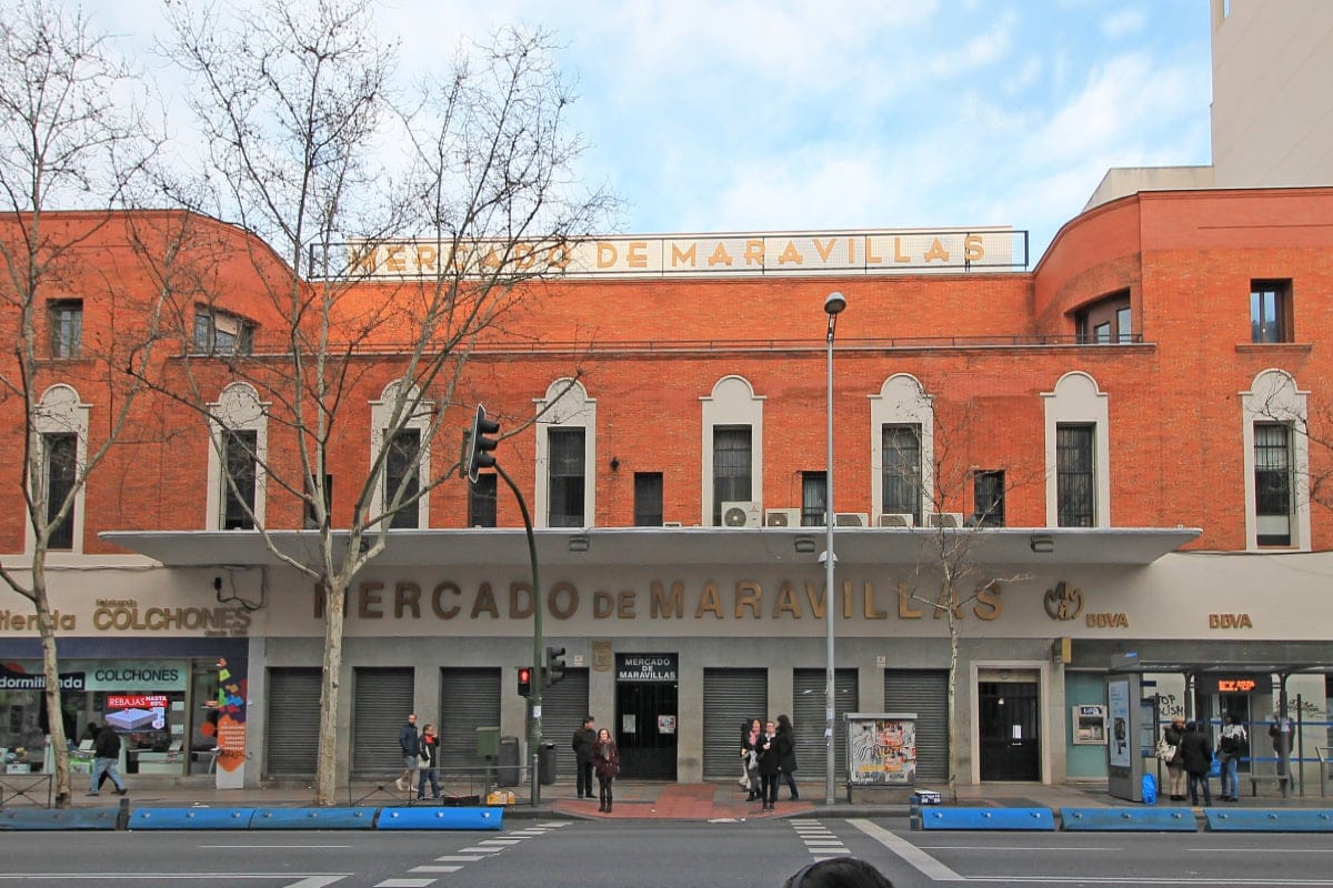 Mercado Maravillas de Tetuán - Fuente: Wikimedia