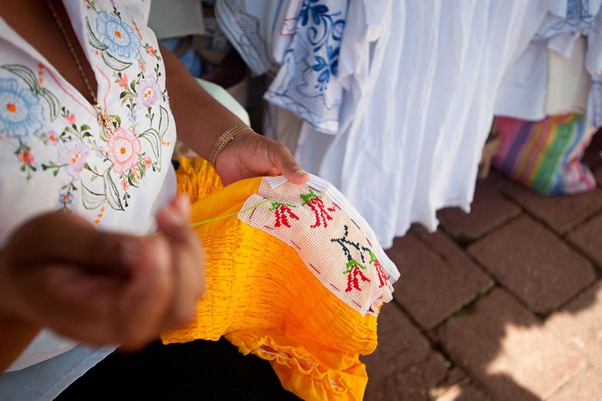 Trajes tradicionales mayas