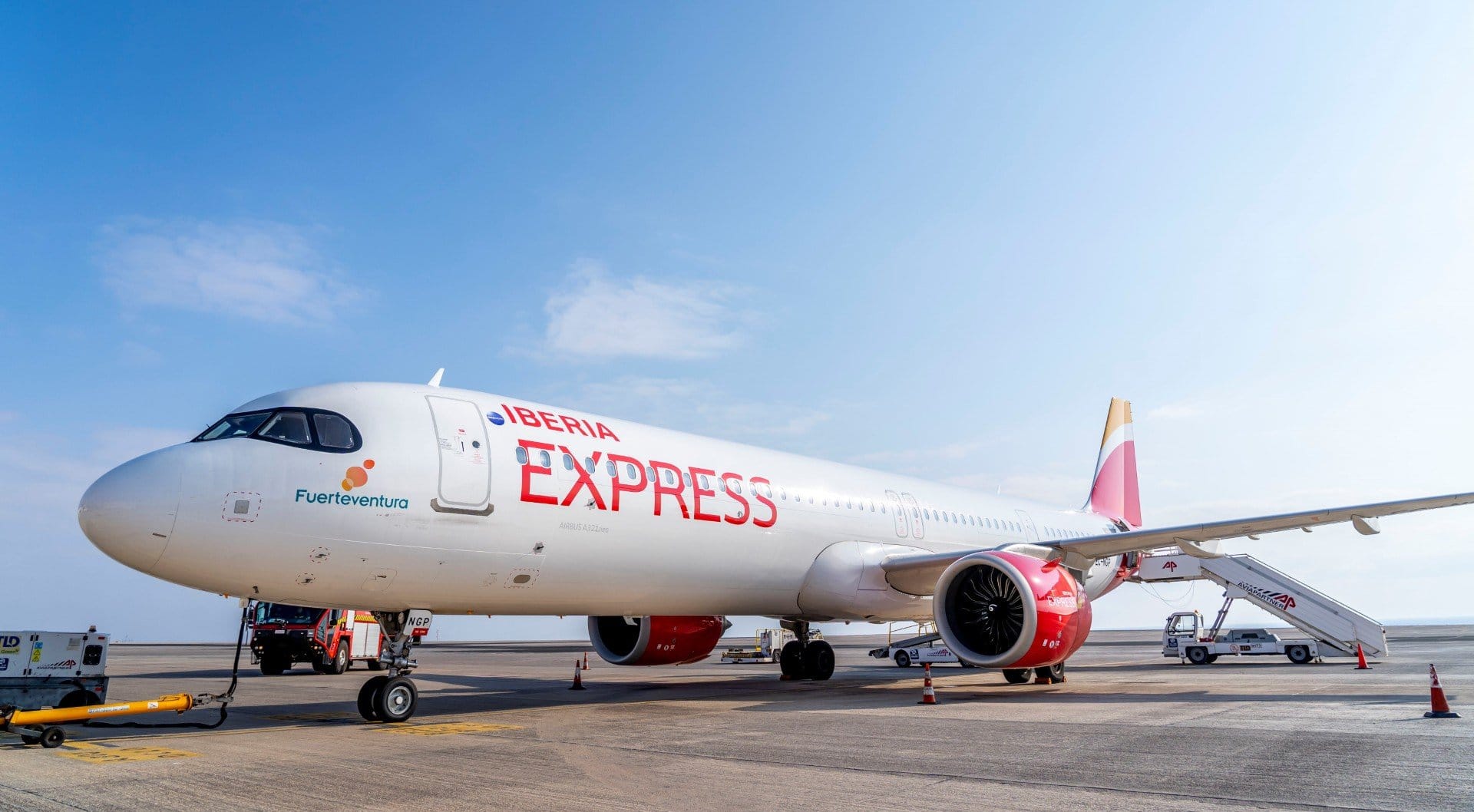 Avión de Iberia Expresss